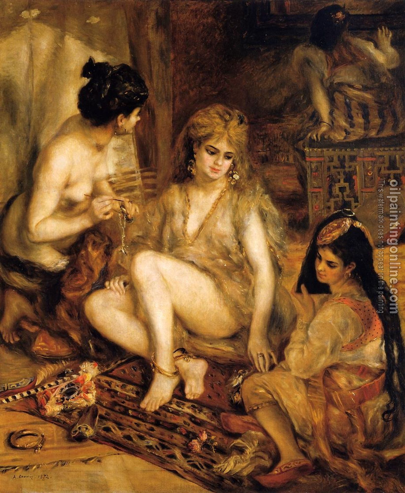 Renoir, Pierre Auguste - The Harem